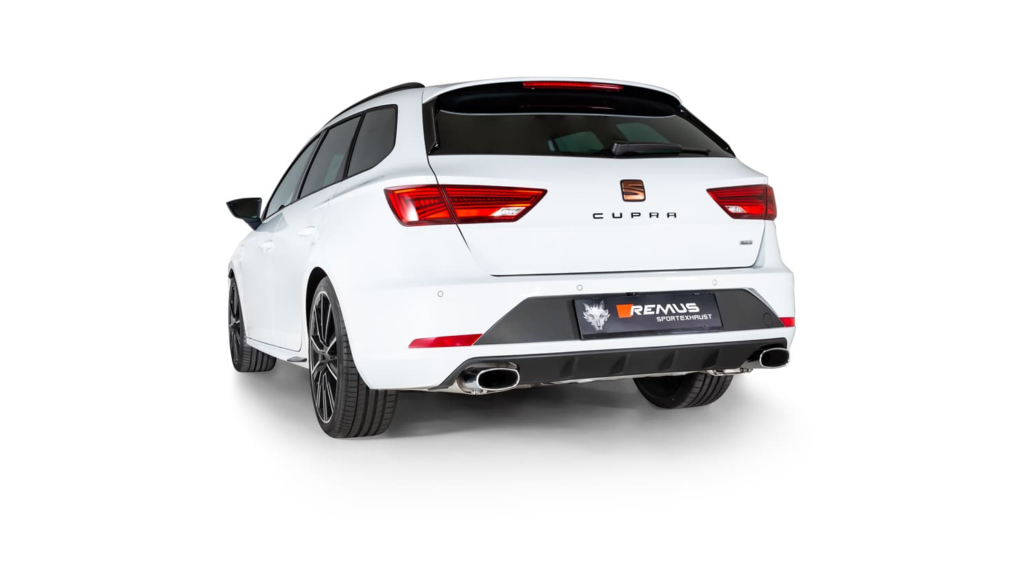 SEAT LEON ST CUPRA 300 4X4 - REMUS DUPLEX SPORTAUSPUFF AB OPF