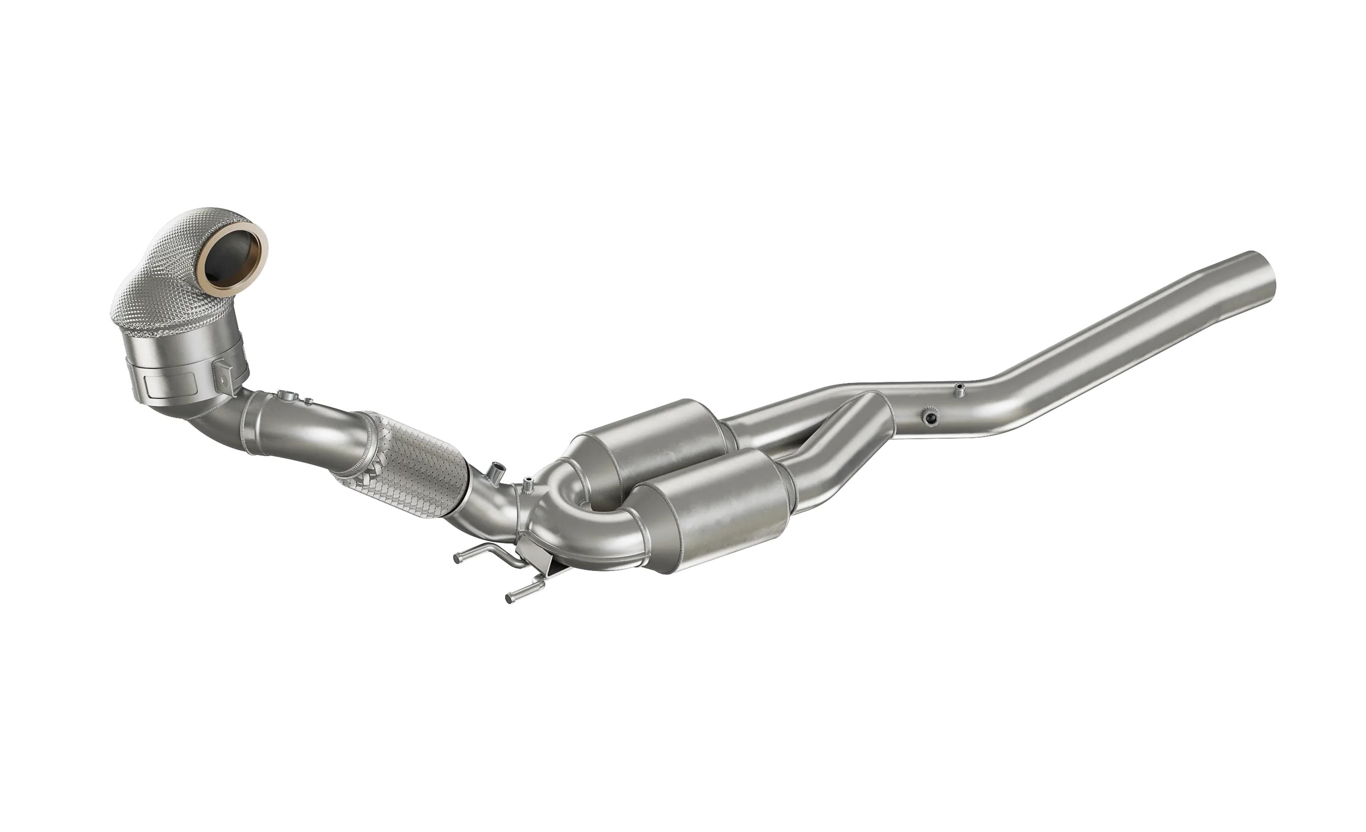 VW GOLF 7 R VARIANT - HJS DOWNPIPE MIT SPORT-KATALYSATOR
