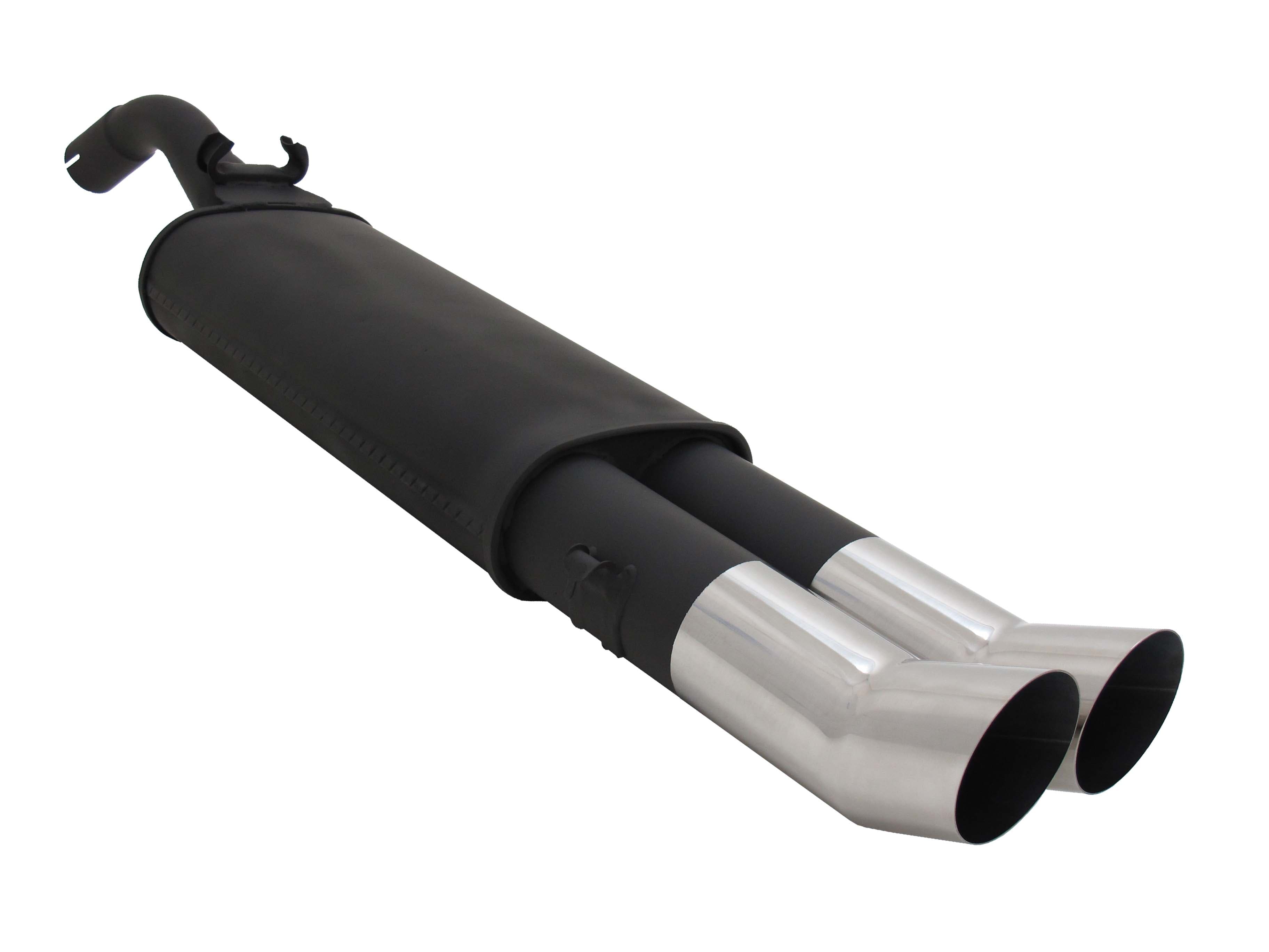 VW GOLF 2 - NOVUS SPORT AUSPUFF 2 x Ø 90MM DTM – Novus