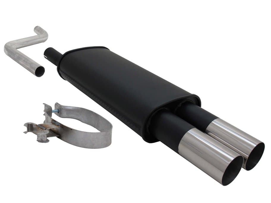 VW POLO - NOVUS SPORT AUSPUFF 2 x Ø 76MM RL – Novus