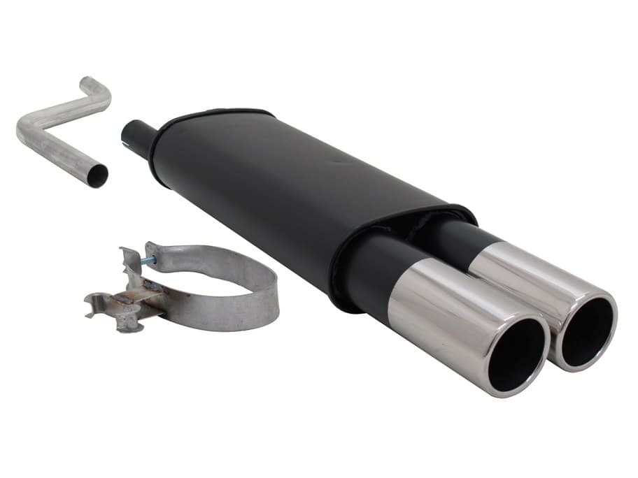 VW POLO - NOVUS SPORT AUSPUFF 2 x Ø 90MM M – Novus