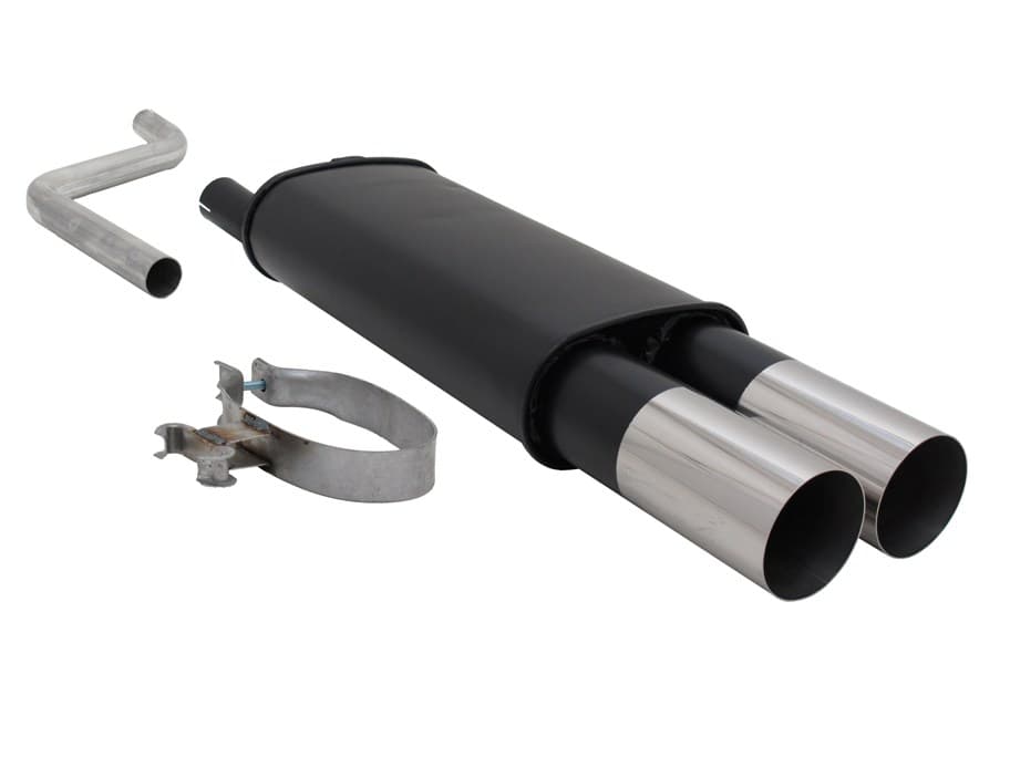 VW POLO - NOVUS SPORT AUSPUFF 2 x Ø 90MM RL – Novus