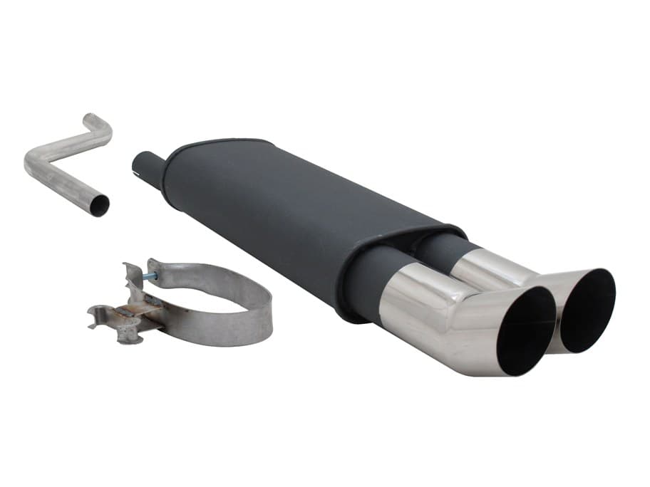VW POLO - NOVUS SPORT AUSPUFF 2 x Ø 90MM DTM – Novus