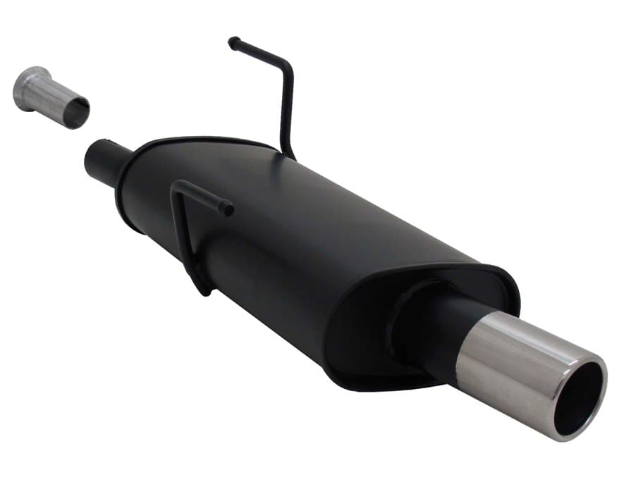 PEUGEOT 206 - NOVUS SPORT AUSPUFF 1 x Ø 76MM – Novus