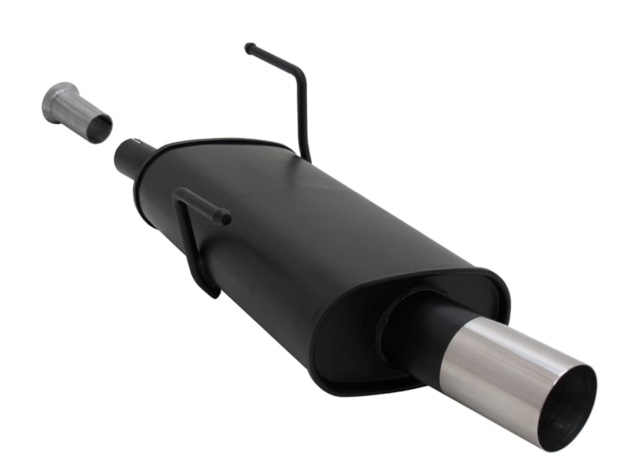 PEUGEOT 206 - NOVUS SPORT AUSPUFF 1 x Ø 76MM RL – Novus