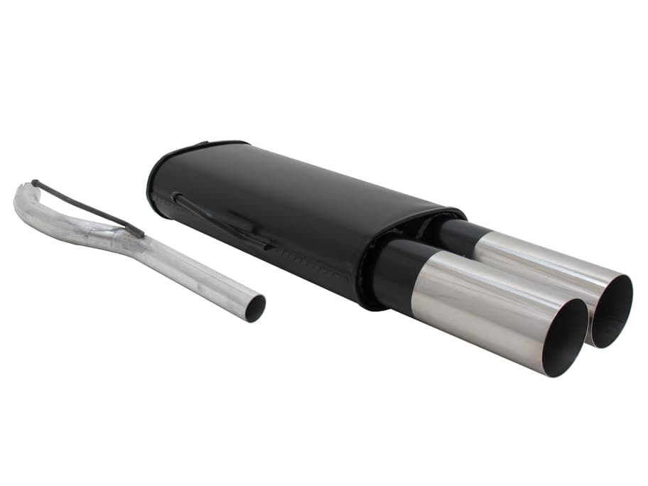 VW PASSAT - NOVUS SPORT AUSPUFF 2 x Ø 76MM RL – Novus