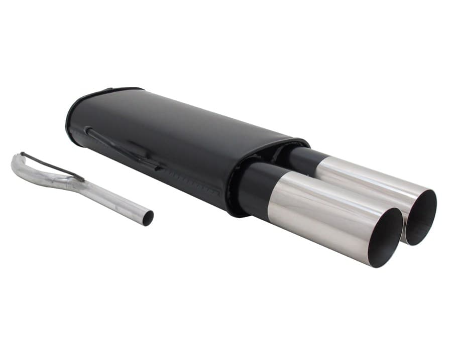 VW PASSAT - NOVUS SPORT AUSPUFF 2 x Ø 90MM RL – Novus
