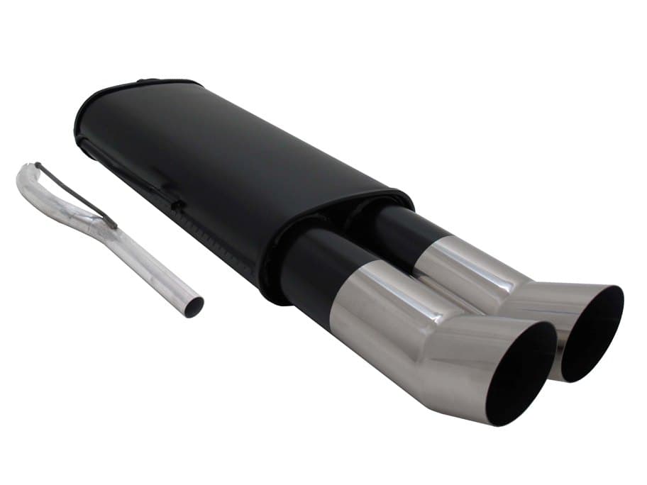 VW PASSAT - NOVUS SPORT AUSPUFF 2 x Ø 90MM DTM – Novus