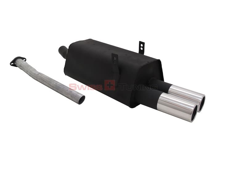 BMW E36 323i TOURING - NOVUS SPORT AUSPUFF 2 x Ø 76MM – Novus