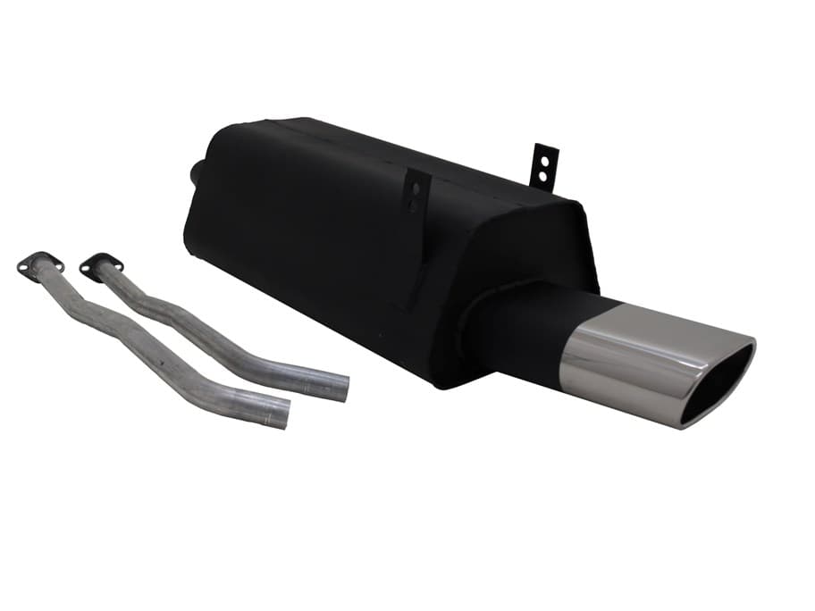 BMW E36 325i CABRIO - NOVUS SPORT AUSPUFF 75 x 135MM – Novus