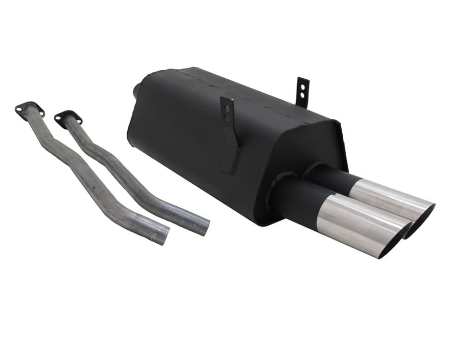 BMW E36 325i CABRIO - NOVUS SPORT AUSPUFF 2 x Ø 76MM MS – Novus