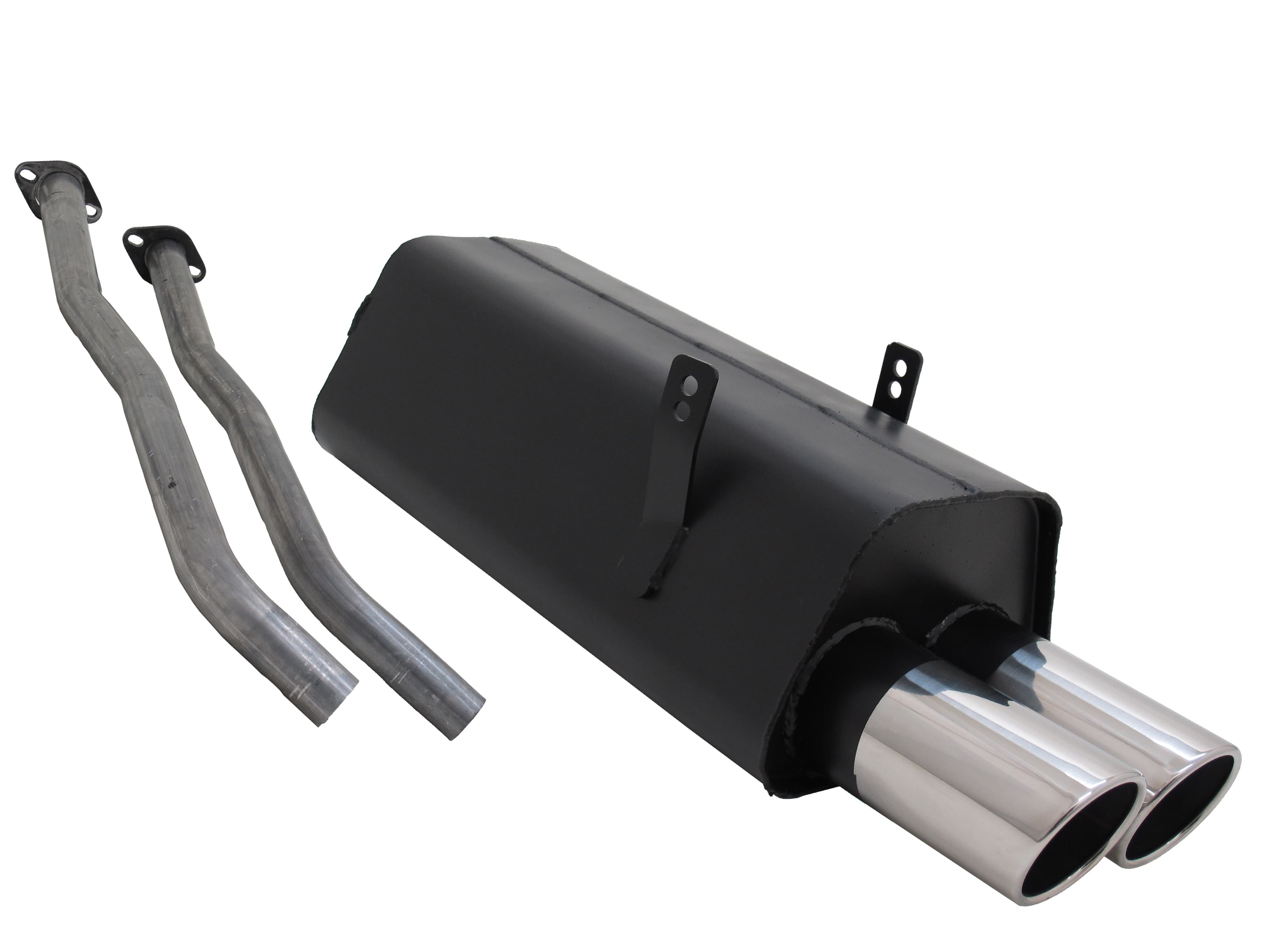 BMW E36 325i CABRIO - NOVUS SPORT AUSPUFF 2 x Ø 90MM SR – Novus
