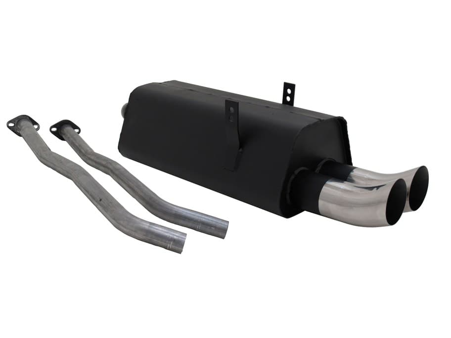 BMW E36 325i CABRIO - NOVUS SPORT AUSPUFF 2 x Ø 76MM DTM – Novus