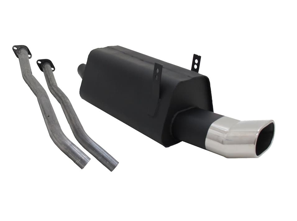 BMW E36 325i CABRIO - NOVUS SPORT AUSPUFF 75 x 135MM DTM – Novus