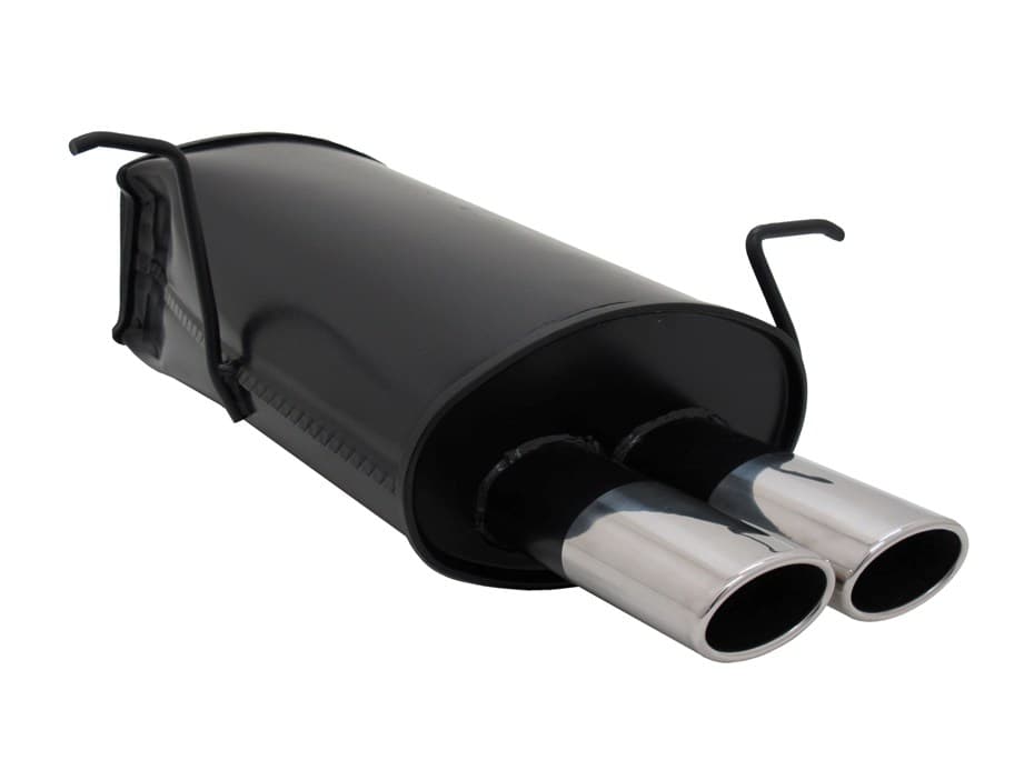 BMW E46 318i - NOVUS SPORT AUSPUFF 2 x Ø 85/58MM AMDESIGN – Novus