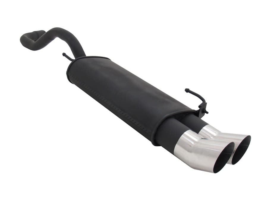 VW POLO - NOVUS SPORT AUSPUFF 2 x Ø 90MM DTM – Novus