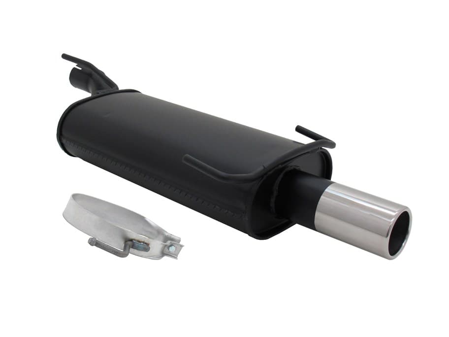 OPEL ASTRA F FLIESSHECK - NOVUS SPORT AUSPUFF 1 x Ø 76MM – Novus