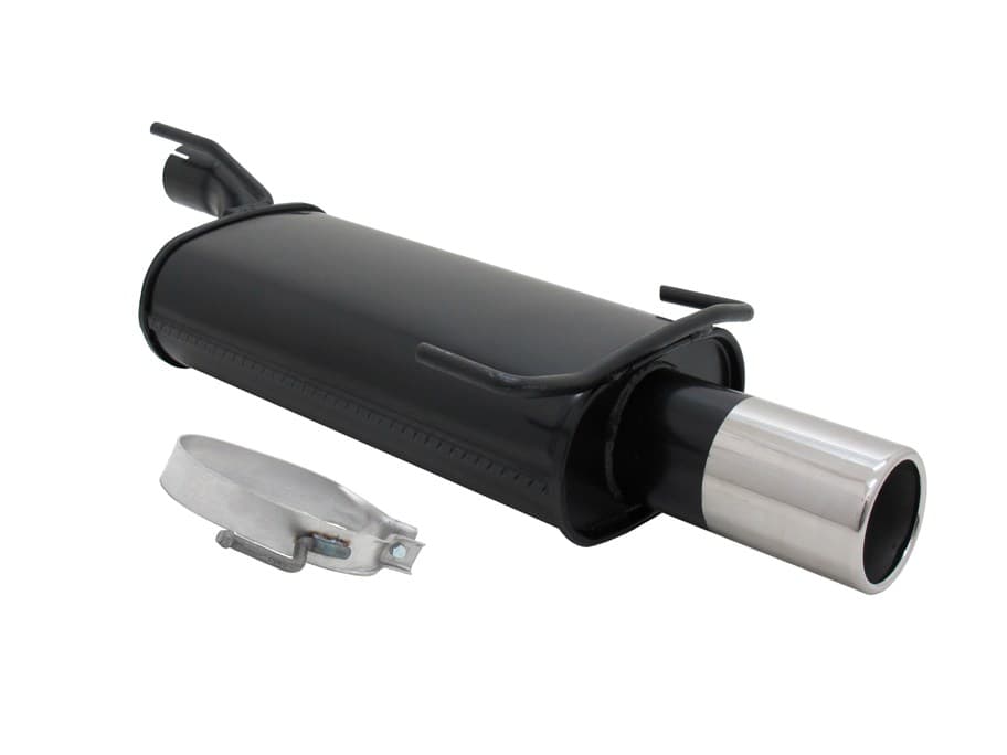 OPEL ASTRA F FLIESSHECK - NOVUS SPORT AUSPUFF 1 x Ø 90MM – Novus