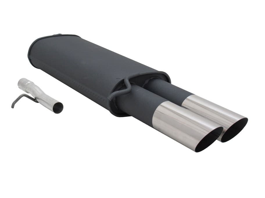 VW PASSAT - NOVUS SPORT AUSPUFF 2 x Ø 76MM MS – Novus