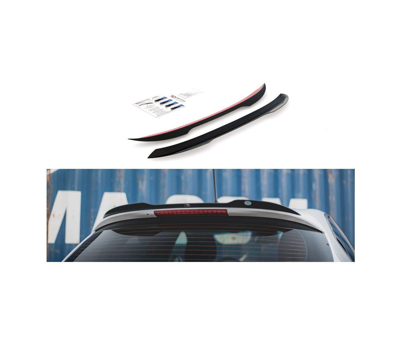 ALFA ROMEO GIULIETTA 05.2016+ - MAXTON DESIGN HECK SPOILER DACHSPOILER LIPPE – Maxton Design