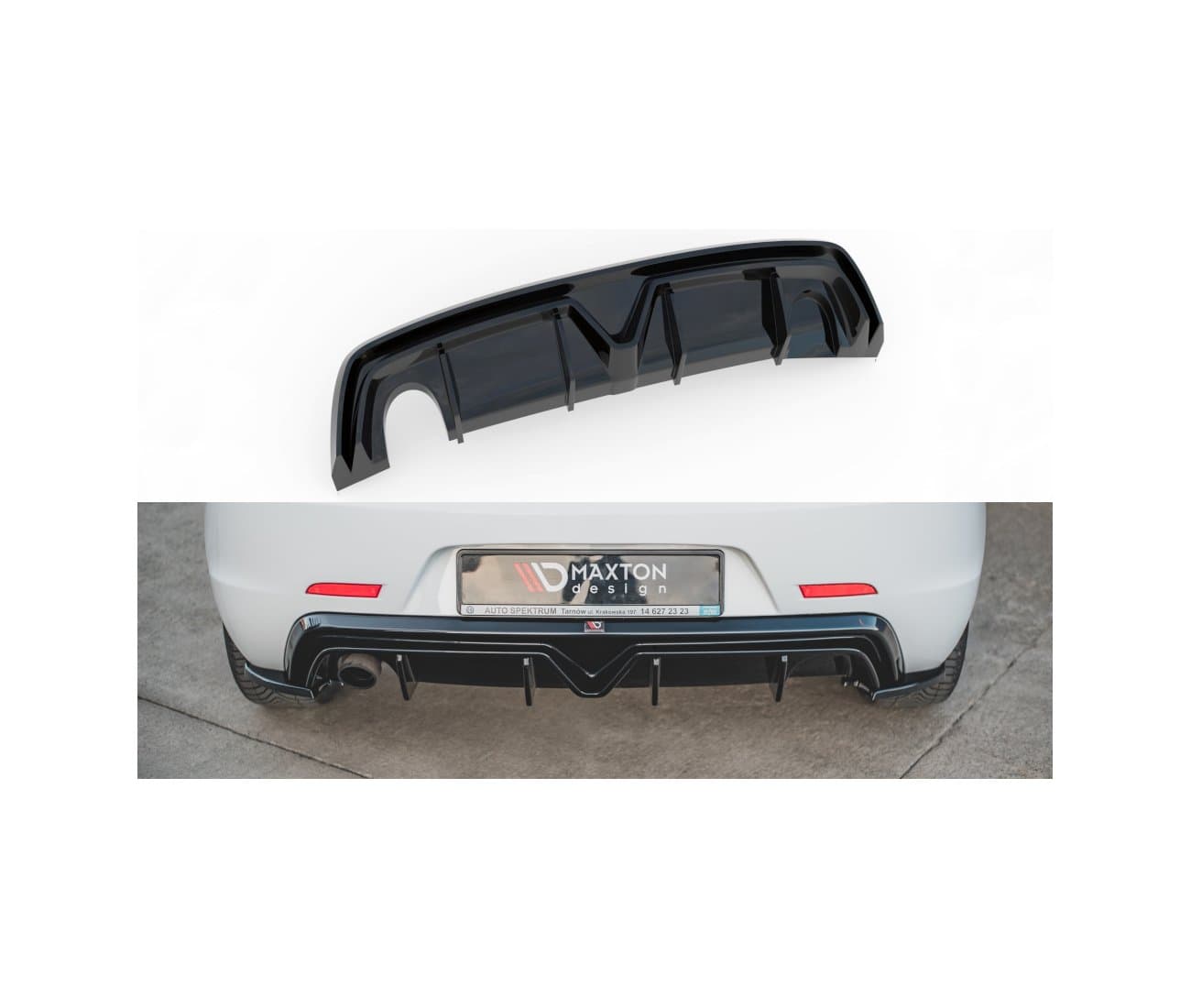 ALFA ROMEO GIULIETTA - MAXTON DESIGN HECK DIFFUSOR – Maxton Design