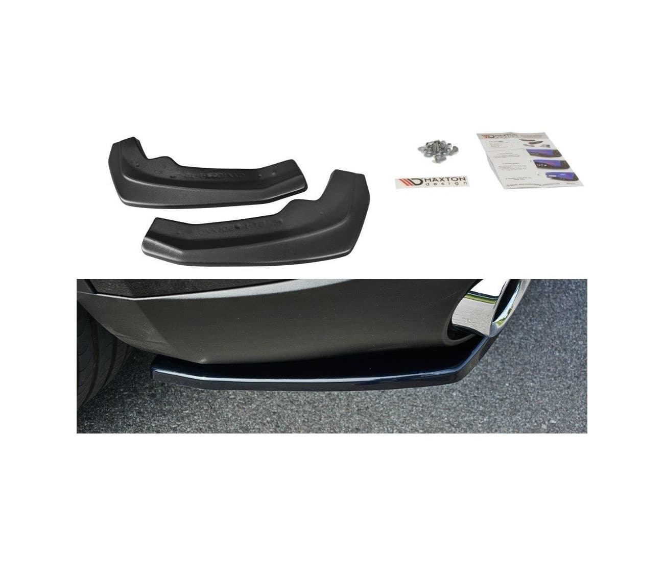 ALFA ROMEO STELVIO - MAXTON DESIGN HECK ANSATZ SIDE FLAPS – Maxton Design