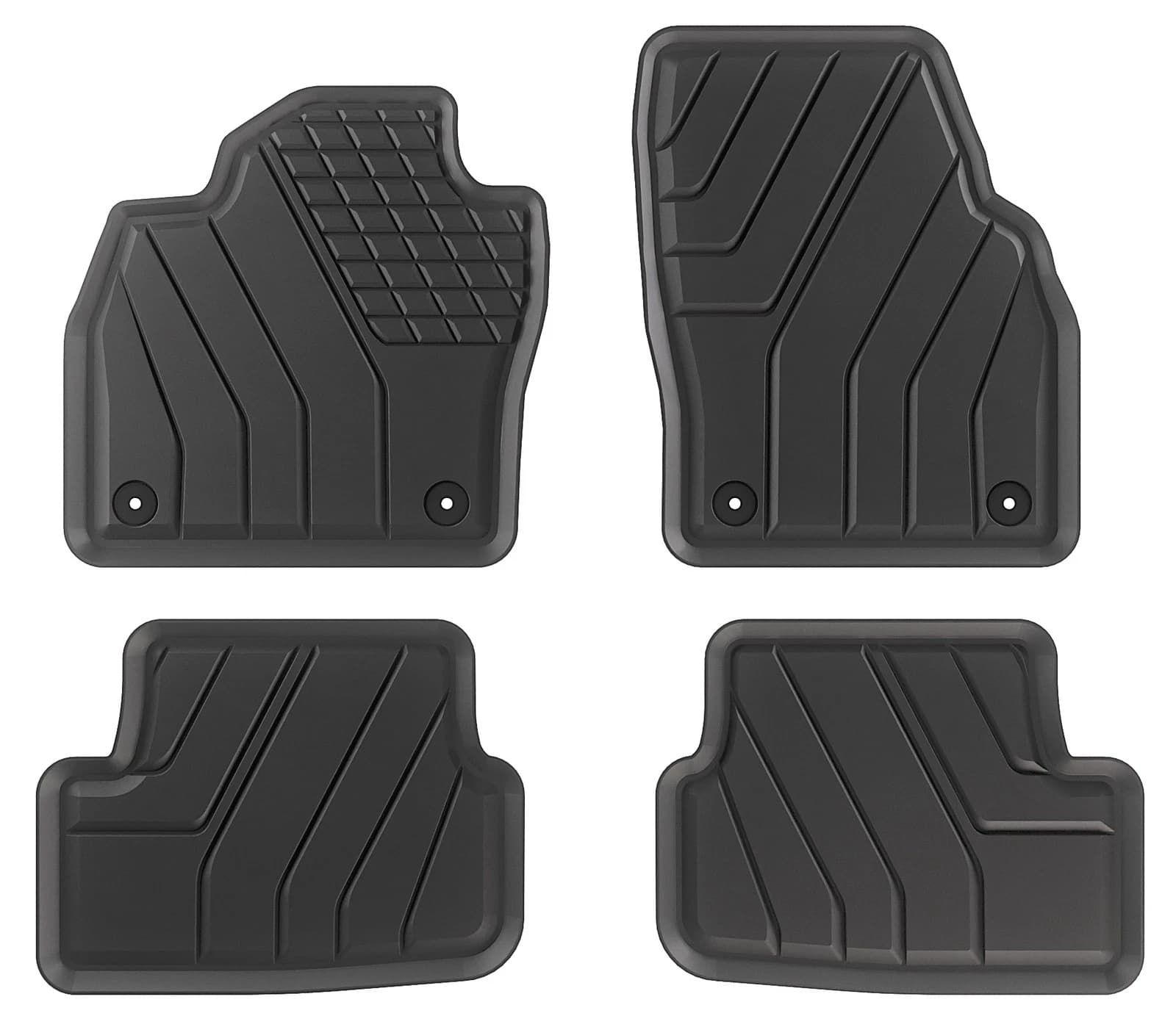 SEAT ARONA - 4ER SET ALLWETTER GUMMI FUSSMATTEN