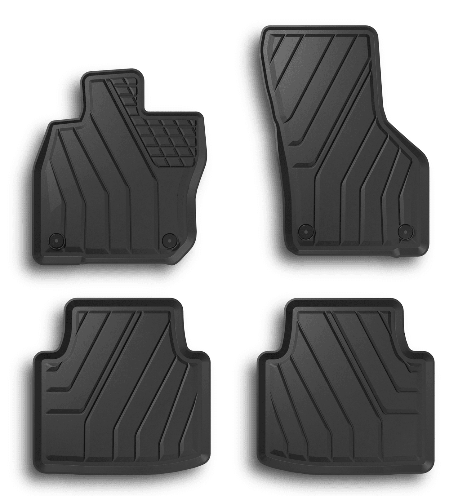 SKODA SUPERB - 4ER SET ALLWETTER GUMMI FUSSMATTEN