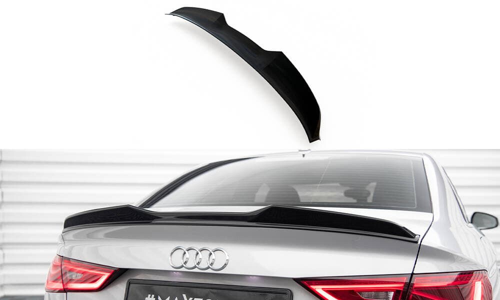 AUDI A3 - MAXTON DESIGN 3D KOFFERRAUM SPOILER LIPPE ABRISSKANTE