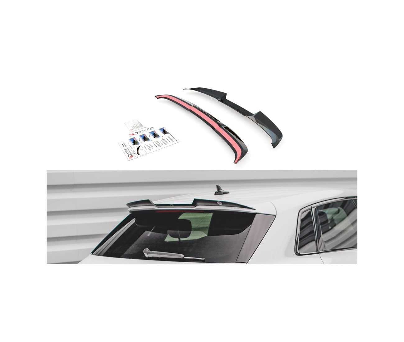 AUDI S3 SPORTBACK - MAXTON DESIGN DACHSPOILER LIPPE ABRISSKANTE V.1