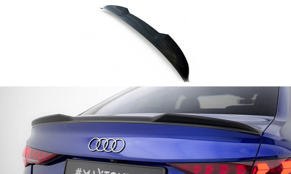 AUDI S3 LIMOUSINE 2024+ - MAXTON DESIGN 3D KOFFERRAUM SPOILER LIPPE ABRISSKANTE – Maxton Design
