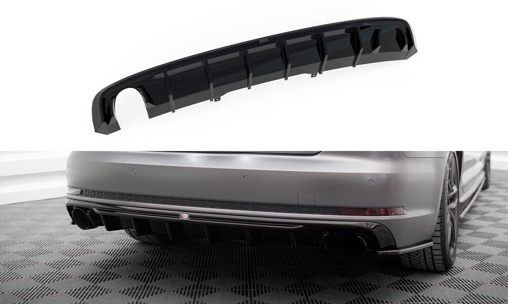 AUDI A4 S-LINE - MAXTON DESIGN HECK DIFFUSOR O--