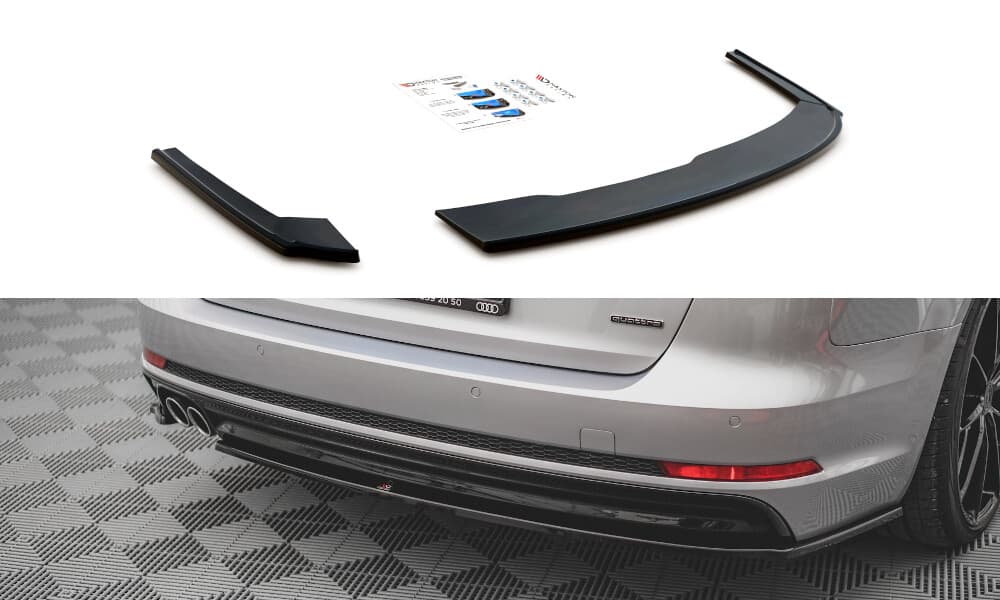 AUDI A4 S-LINE - MAXTON DESIGN HECK DIFFUSOR ANSATZ ADD-ON – Maxton Design