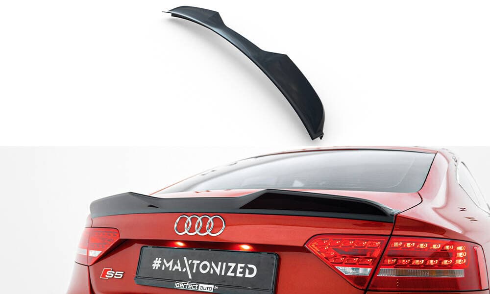 AUDI S5 SPORTBACK - MAXTON DESIGN 3D HECK KOFFERRAUMSPOILER LIPPE – Maxton Design