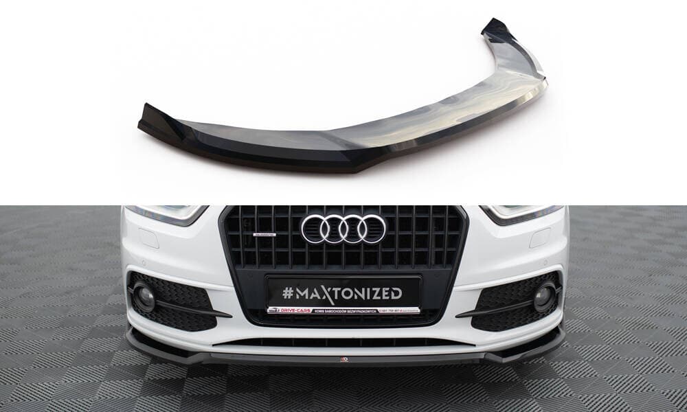 AUDI Q3 - MAXTON DESIGN FRONTSPOILER LIPPE ANSATZ V.2 – Maxton Design