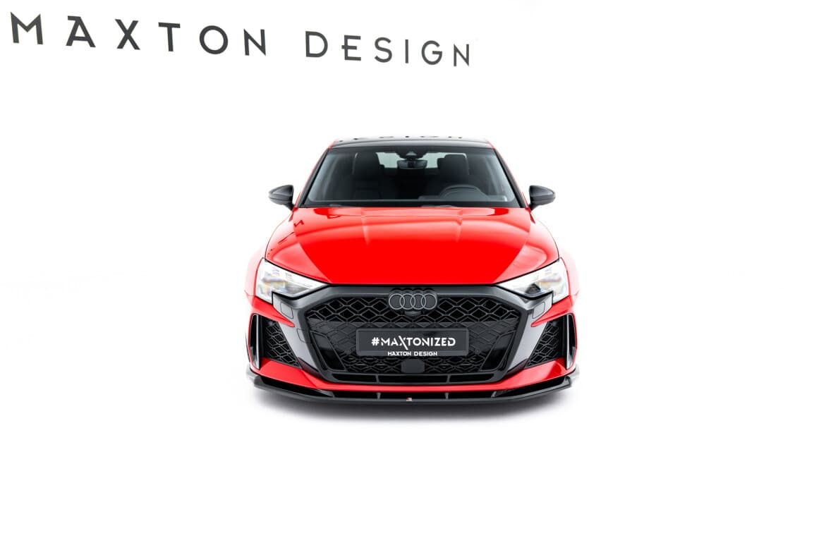 AUDI RS3 2024+ - MAXTON DESIGN FRONTSPOILER | FRONTLIPPE V.1 (DTC) – Maxton Design