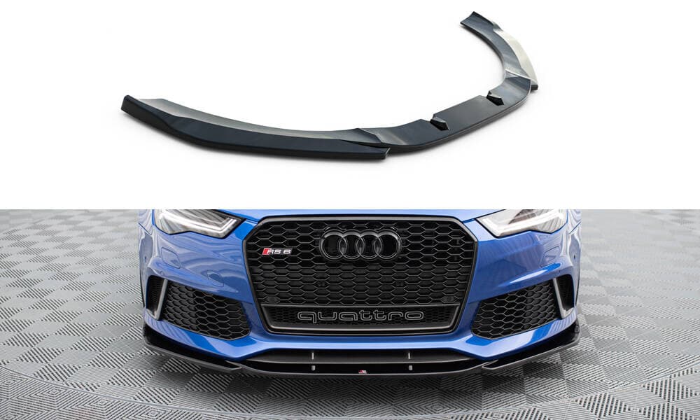 AUDI RS6 - MAXTON DESIGN FRONTSPOILER | FRONTLIPPE V.3 (DTC) – Maxton Design