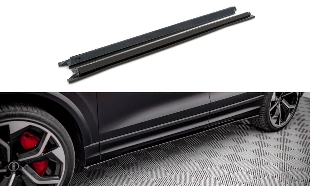 AUDI RSQ8 - MAXTON DESIGN SEITENSCHWELLER ANSATZ CUP LEISTEN