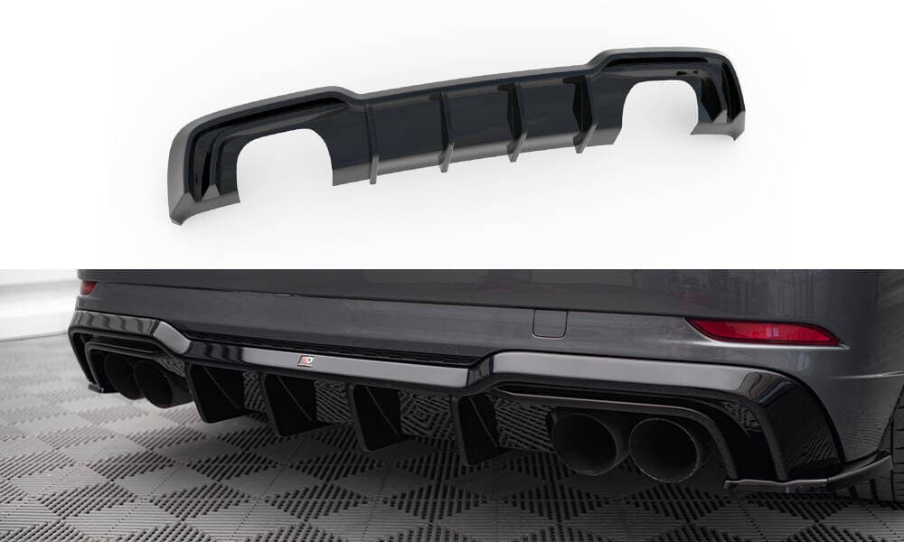 AUDI S3 FACELIFT - MAXTON DESIGN HECK DIFFUSOR OO-OO