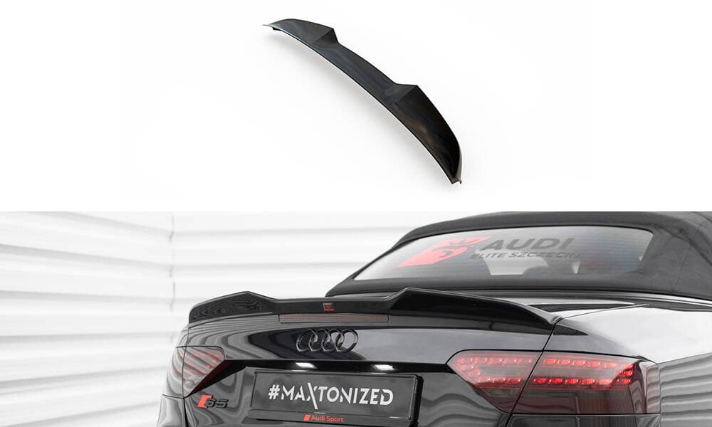 AUDI S5 CABRIO - MAXTON DESIGN 3D HECK SPOILER LIPPE ABRISSKANTE – Maxton Design
