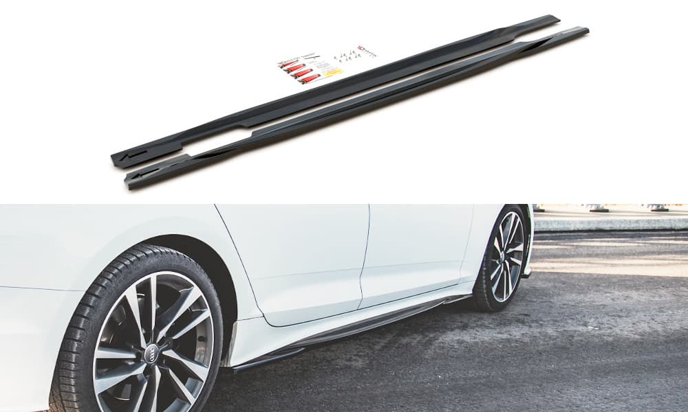 AUDI A5 SPORTBACK - MAXTON DESIGN SEITENSCHWELLER ANSATZ CUP LEISTEN