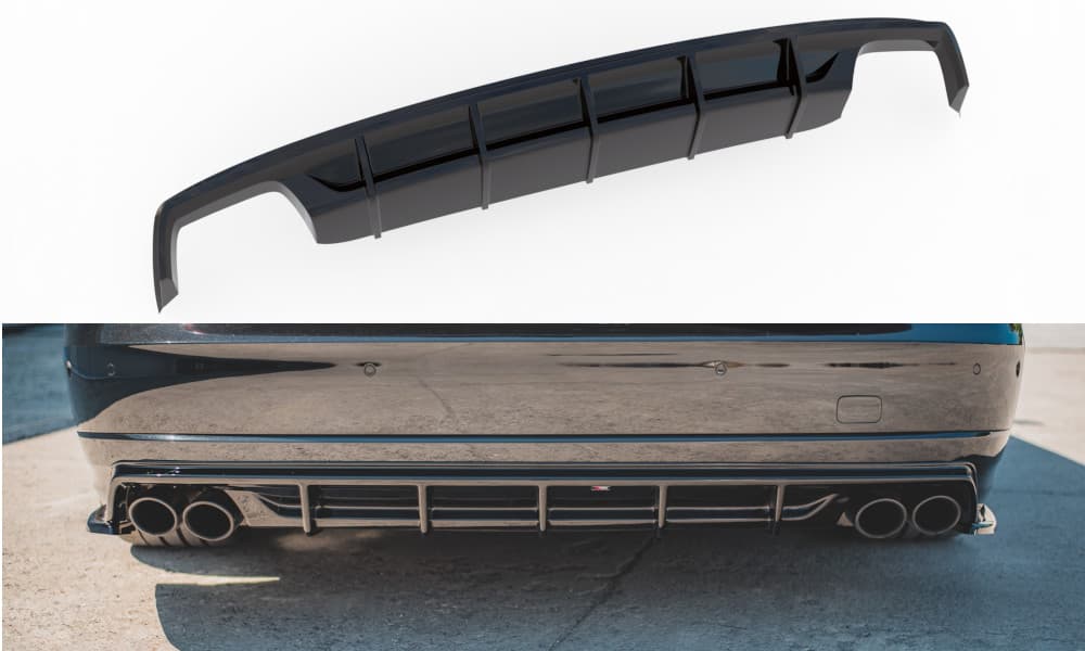 AUDI S8 FACELIFT - MAXTON DESIGN HECK DIFFUSOR ANSATZ