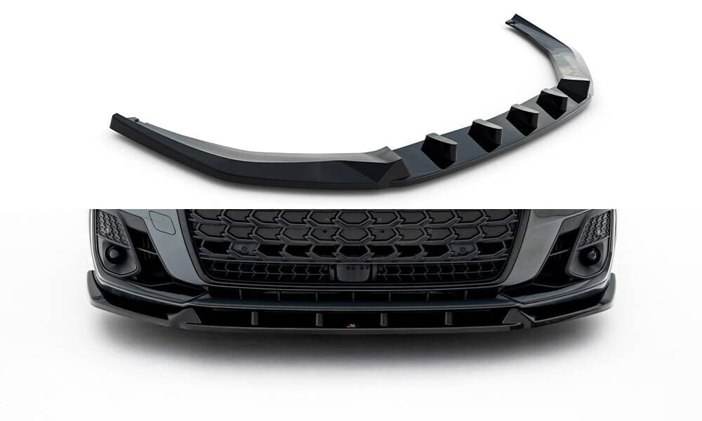 AUDI S8 2021+ - MAXTON DESIGN FRONTSPOILER LIPPE V.2 – Maxton Design