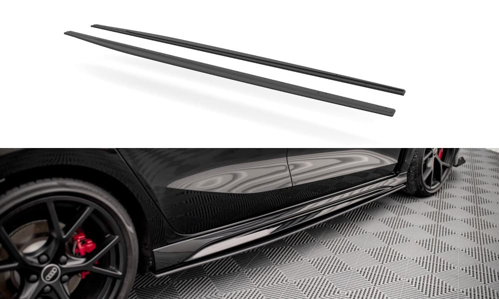 AUDI RS3 - MAXTON DESIGN STREET PRO SEITENSCHWELLER ANSATZ CUP LEISTEN