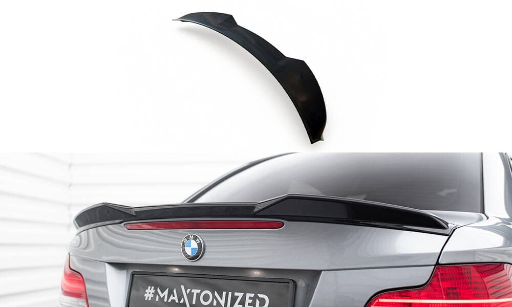 BMW E82 COUPE - MAXTON DESIGN 3D ABRISSKANTE HECKLIPPE HECKSPOILER