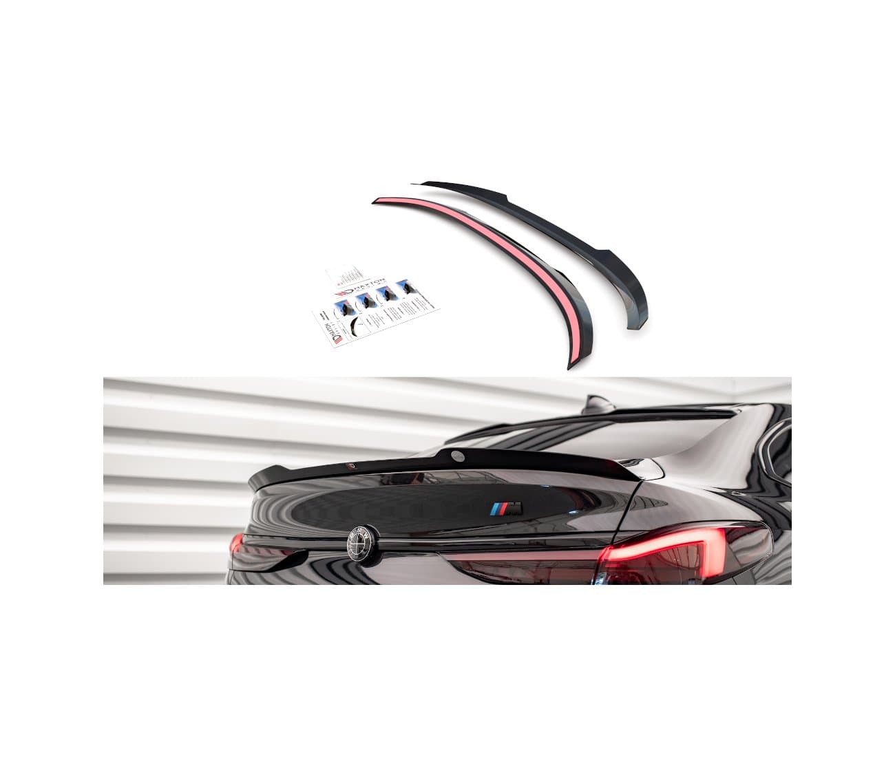 BMW F44 GRAN COUPE - MAXTON DESIGN KOFFERRAUM HECKLIPPE SPOILER