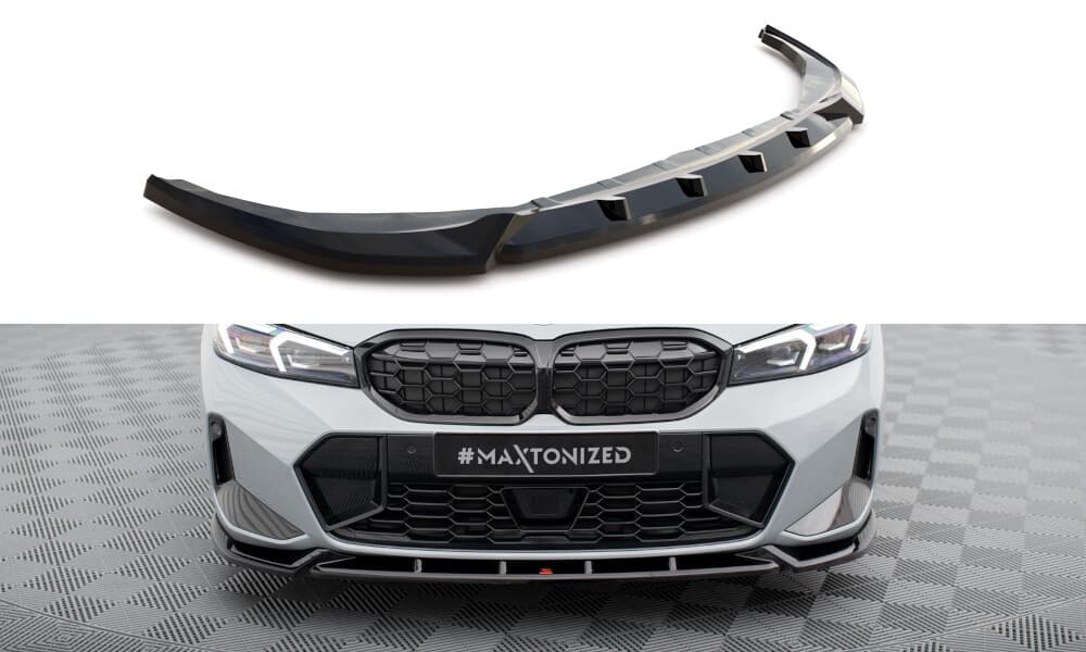 BMW G20 M340i LCI - MAXTON DESIGN FRONT ANSATZ SPOILER LIPPE V.1 – Maxton Design