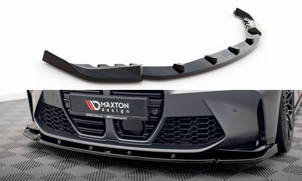 BMW M4 - MAXTON DESIGN FRONTSPOILER | FRONTLIPPE V.3 (DTC) – Maxton Design