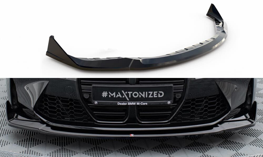 BMW M4 - MAXTON DESIGN FRONTSPOILER | FRONTLIPPE CSL OPTIK V.4 (DTC) – Maxton Design