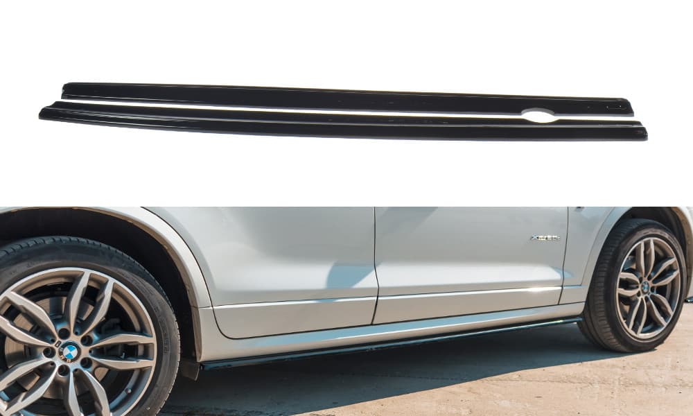BMW X3 LCI - MAXTON DESIGN SEITENSCHWELLER ANSATZ CUP LEISTEN